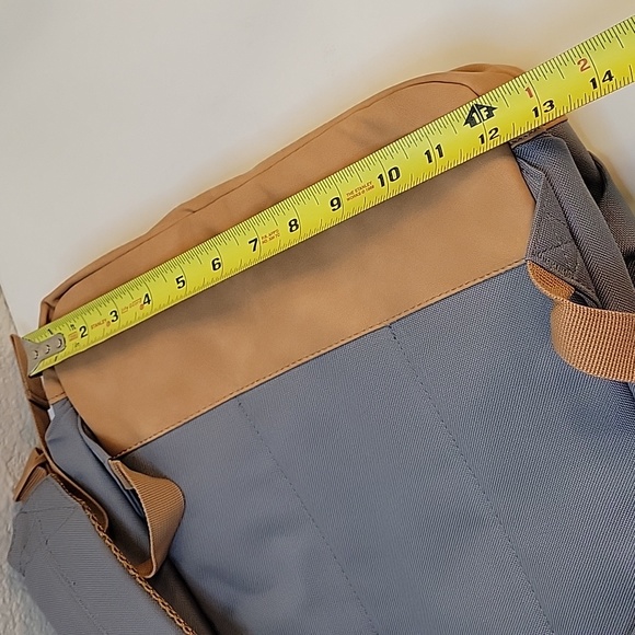 Lucky Brand Backpack, Travel, Lightweight, Comfortable, Gray/ Tan Unisex - Picture 15 of 16